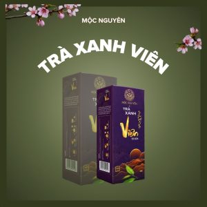 TRÀ XANH VIÊN HỘP 80G